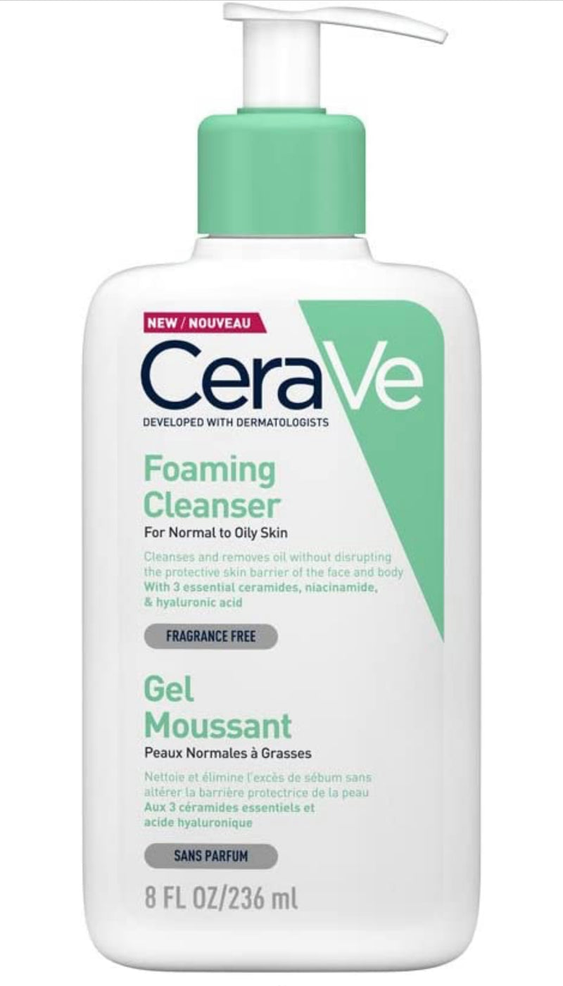 CeraVe foaming cleanser