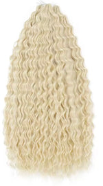 Pelo rizado de crochet