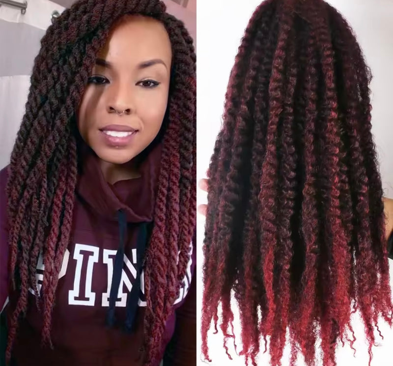 Pelo crochet afro marley