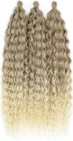 Pelo rizado de crochet