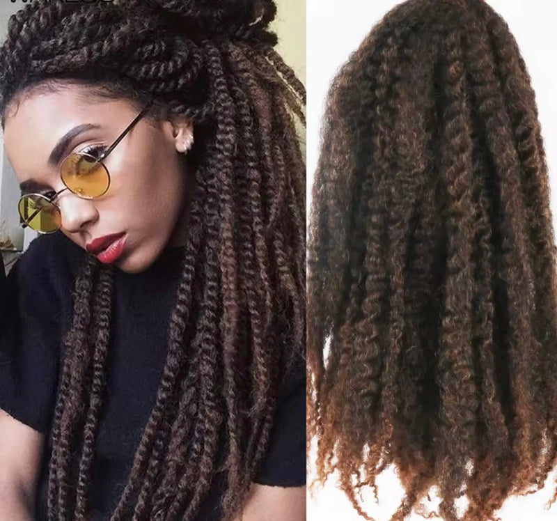Pelo crochet afro marley