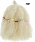 Pelo crochet rizado afro