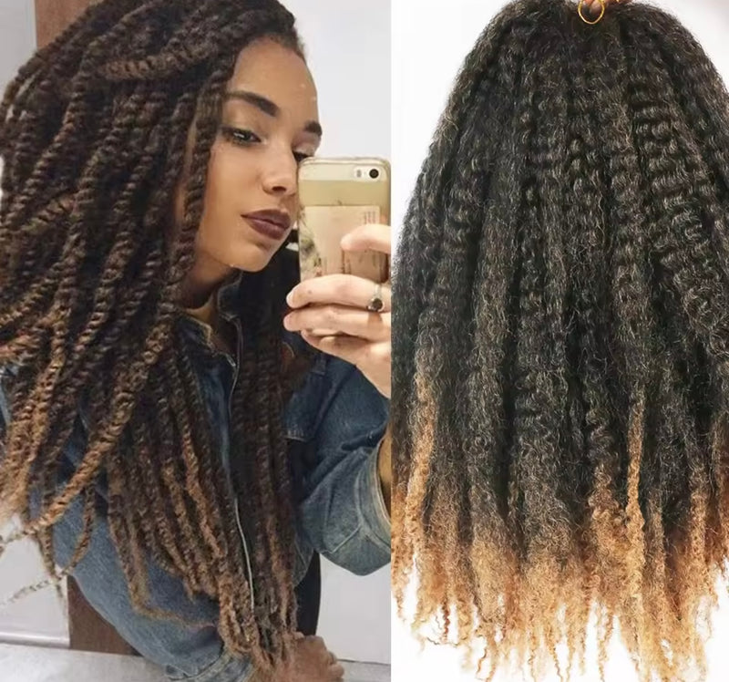 Pelo crochet afro marley