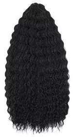 Pelo rizado de crochet