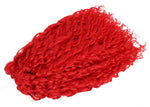 Pelo rizado de crochet