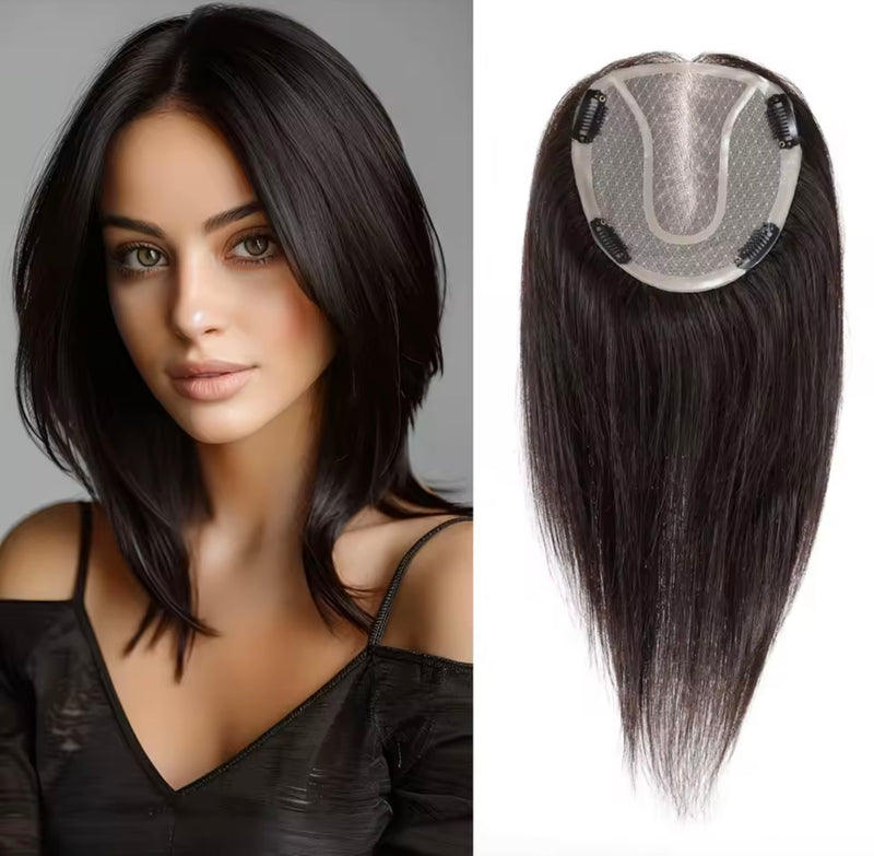 Topper de mujer de encaje natural