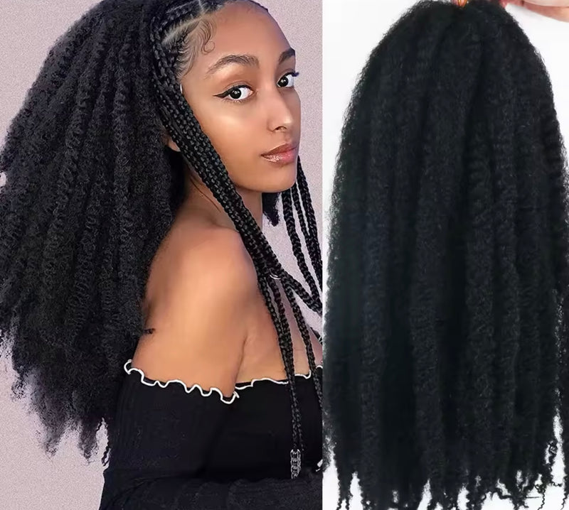 Pelo crochet afro marley