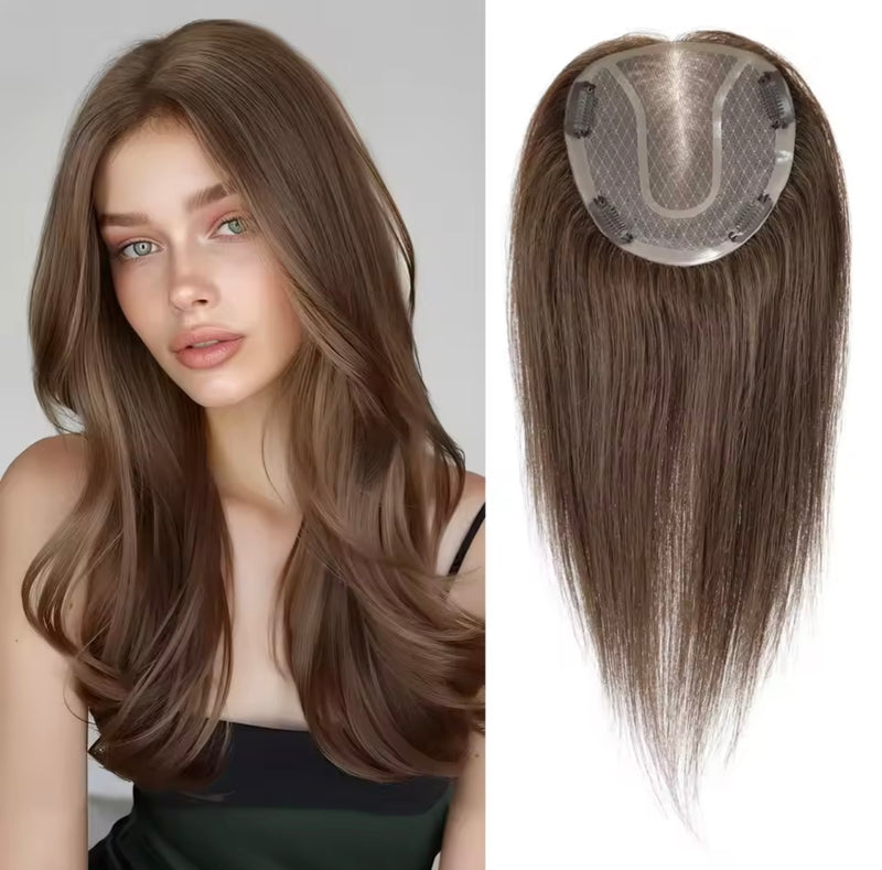Topper de mujer de encaje natural