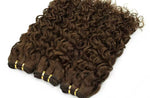 Extensiones de cortina naturales rizadas