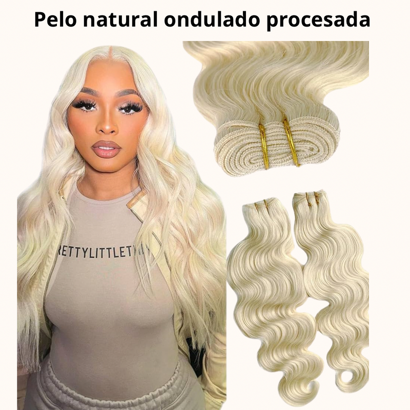 Extensiones de cortina naturales onduladas