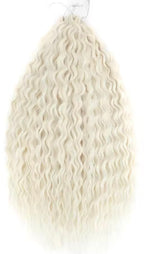 Pelo rizado de crochet