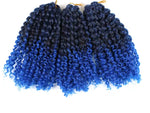 Pelo crochet corto afro rizado