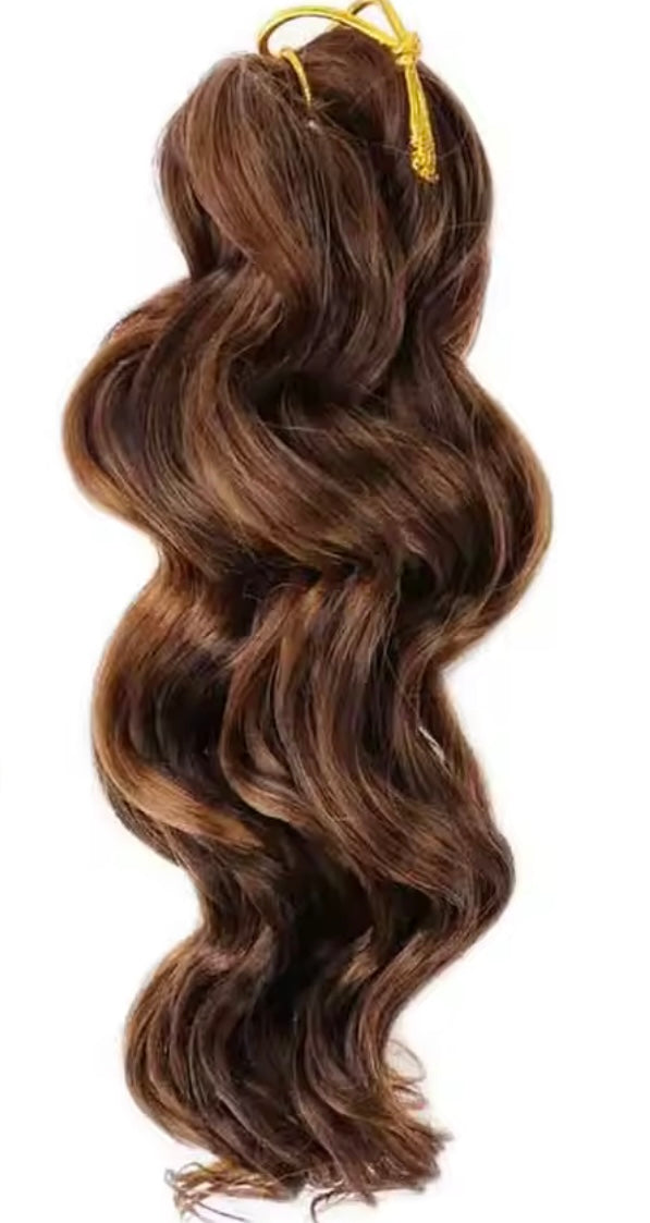 Pelo crochet ondulado