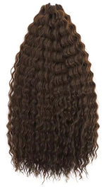 Pelo rizado de crochet