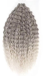 Pelo rizado de crochet