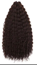 Pelo rizado de crochet