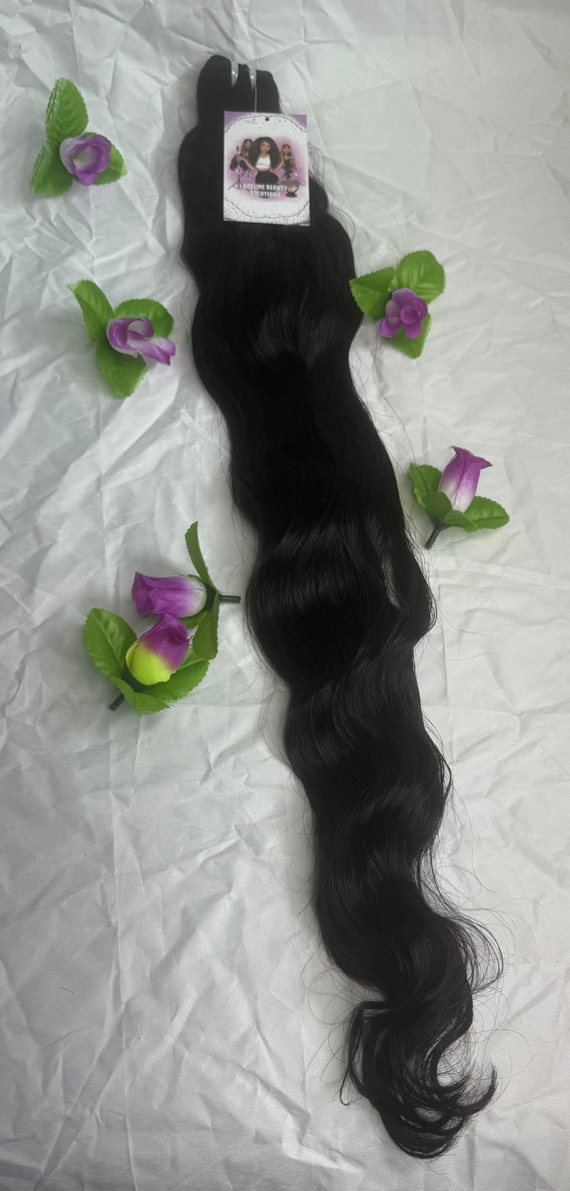 Pelo natural virgen 85cm / 32”