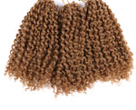 Pelo crochet corto afro rizado