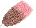 Pelo rizado de crochet