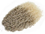 Pelo rizado de crochet