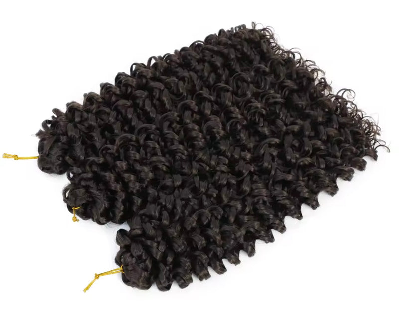 Pelo crochet rizado marcado