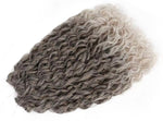 Pelo rizado de crochet