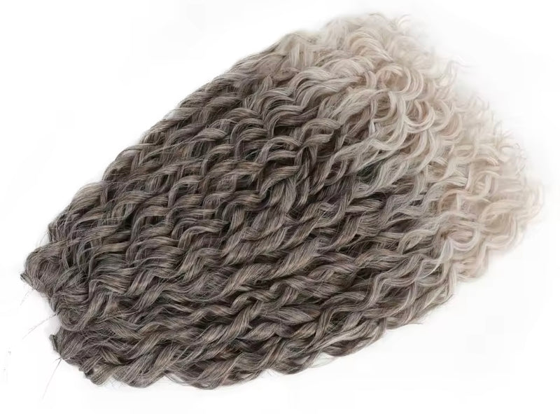 Pelo rizado de crochet
