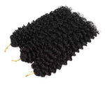 Pelo crochet rizado marcado