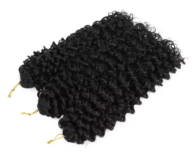Pelo crochet rizado marcado