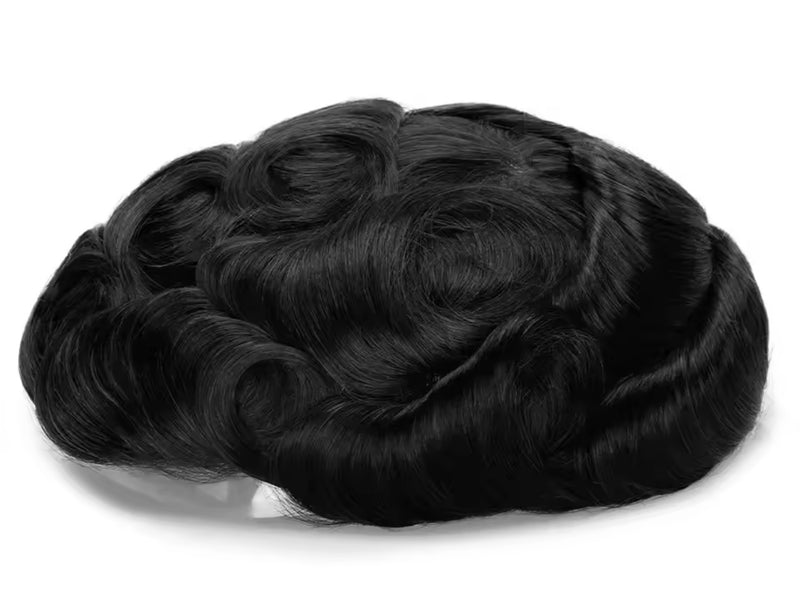 Topper natural corto para hombres