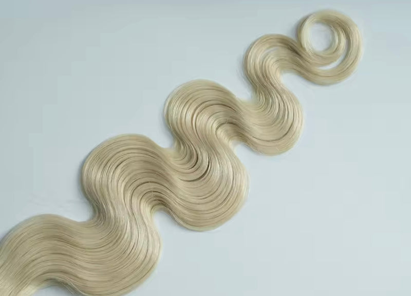 Extensiones de cortina naturales onduladas