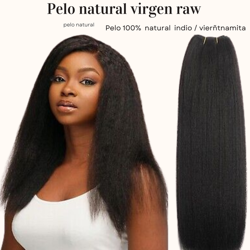 Pelo natural virgen afro