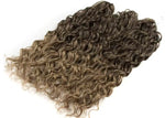 Pelo rizado de crochet
