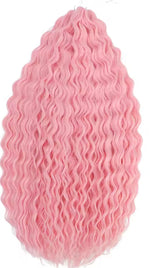 Pelo rizado de crochet