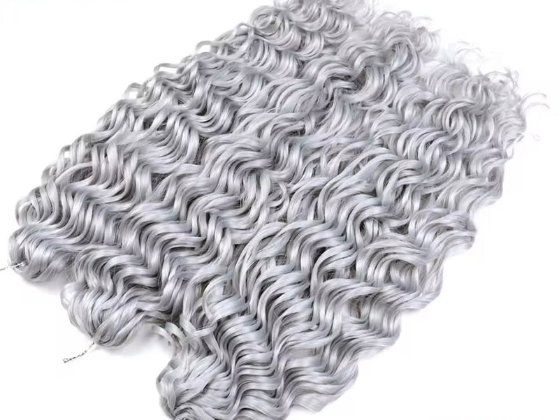 Pelo rizado de crochet