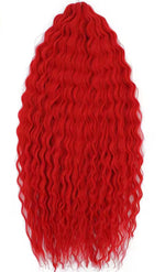 Pelo rizado de crochet