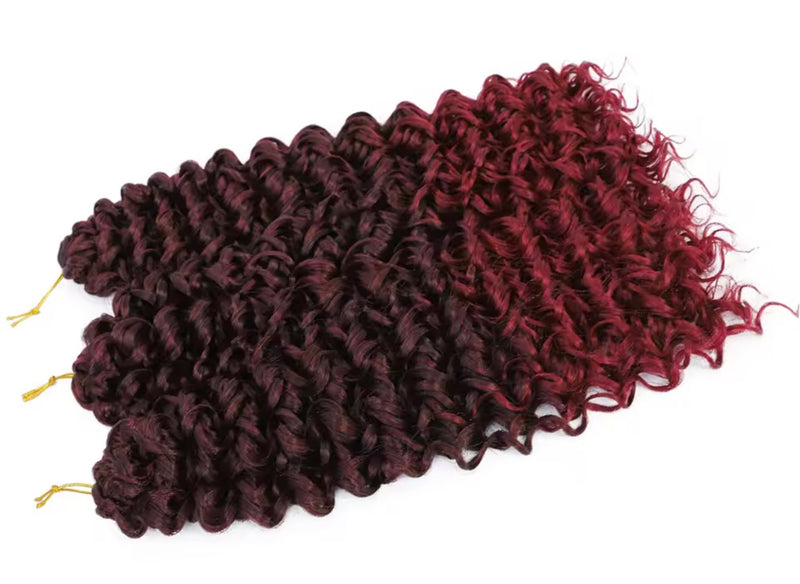 Pelo crochet rizado marcado