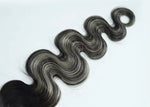 Extensiones de cortina naturales onduladas
