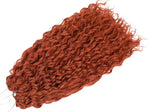 Pelo rizado de crochet
