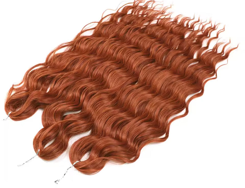 Pelo crochet  ondulado largo