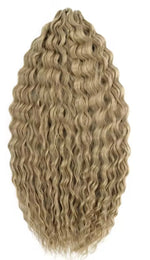 Pelo rizado de crochet