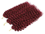 Pelo crochet rizado marcado