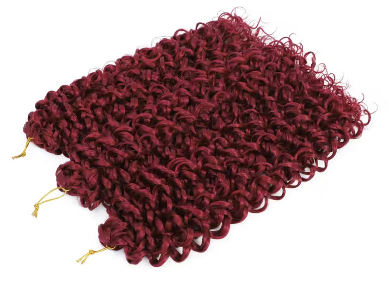 Pelo crochet rizado marcado