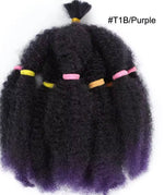Pelo crochet rizado afro