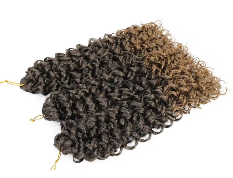 Pelo crochet rizado marcado