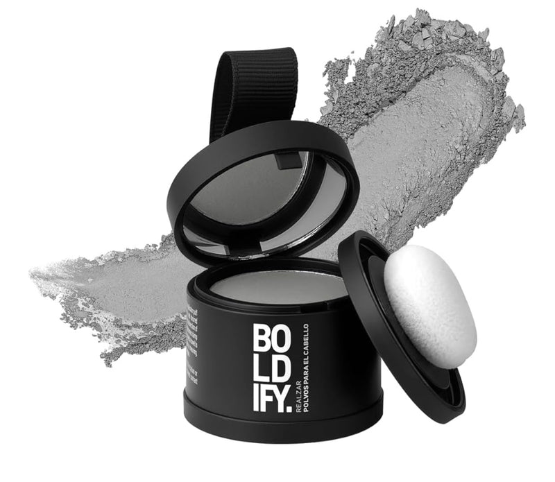 Polvo retocador de raíces , cubre canas mujer y hombres