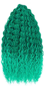 Pelo rizado de crochet