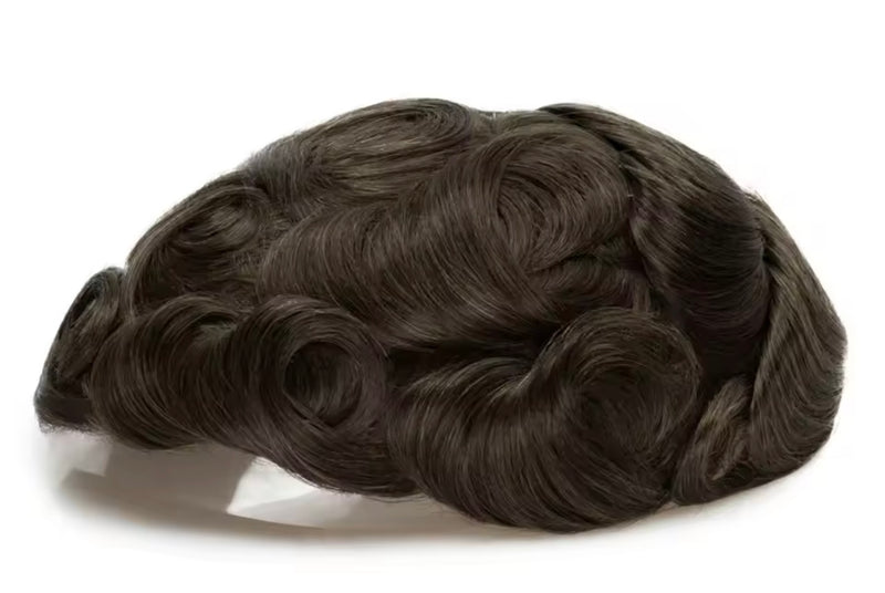 Topper natural corto para hombres