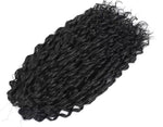 Pelo rizado de crochet