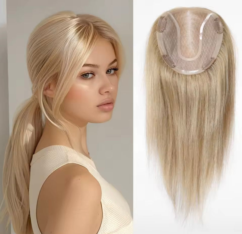 Topper de mujer de encaje natural